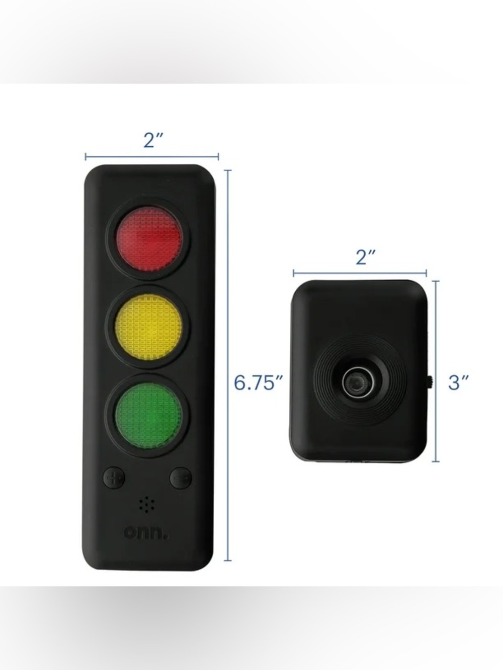 Black Garage Parking Sensor with LED Traffic Light Display - Picture 8 of 9